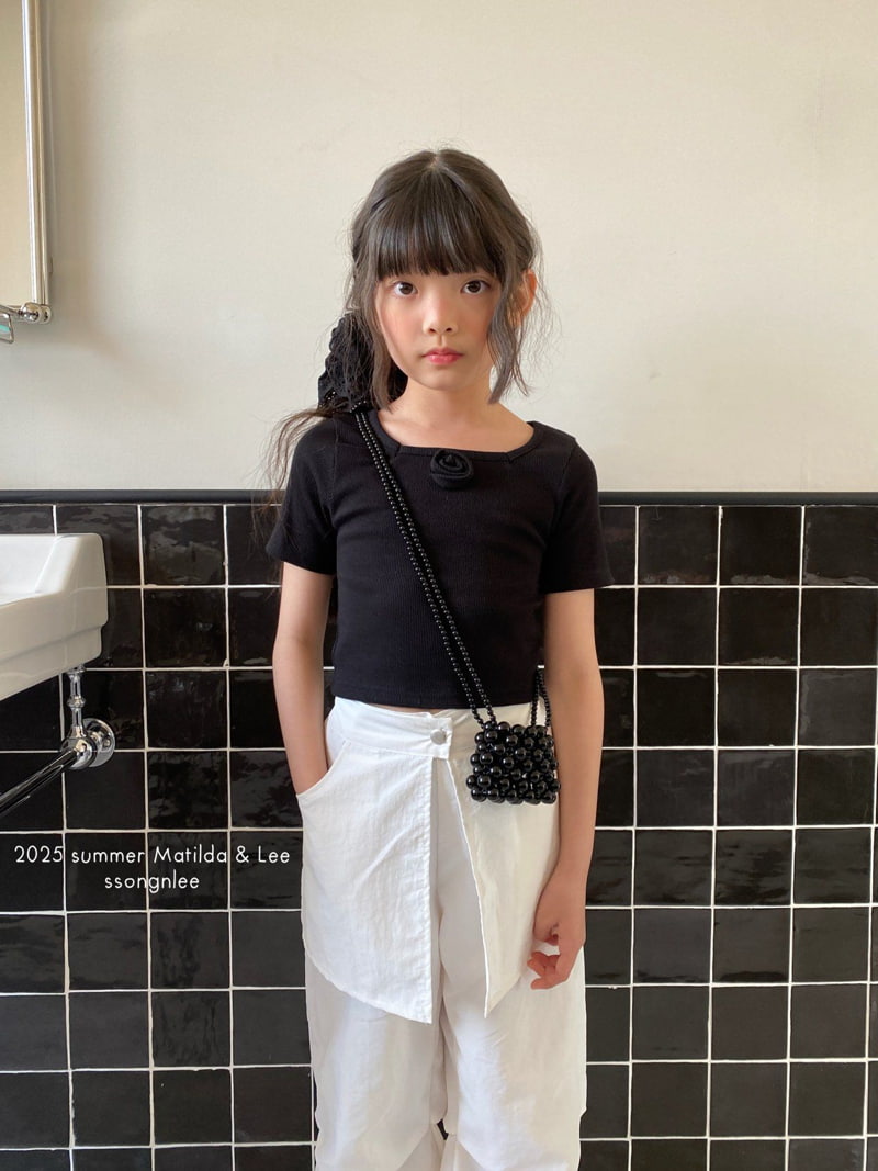 Matilda & Lee - Korean Children Fashion - #kidzfashiontrend - Rosie Crop Tee - 9
