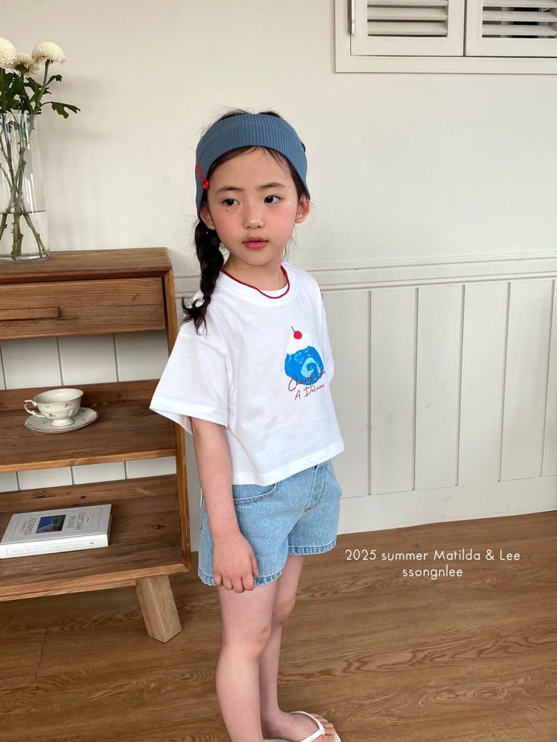 Matilda & Lee - Korean Children Fashion - #kidzfashiontrend - Dessert Crop Tee - 8