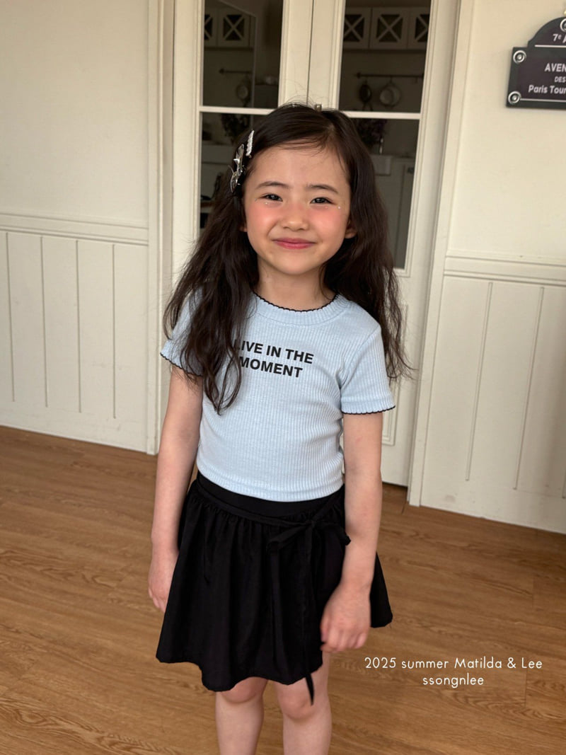 Matilda & Lee - Korean Children Fashion - #kidzfashiontrend - Wavy Moment Tee