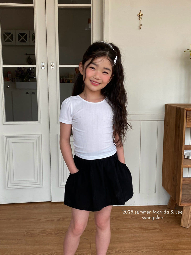 Matilda & Lee - Korean Children Fashion - #kidzfashiontrend - Chouchou Knit Tee - 9