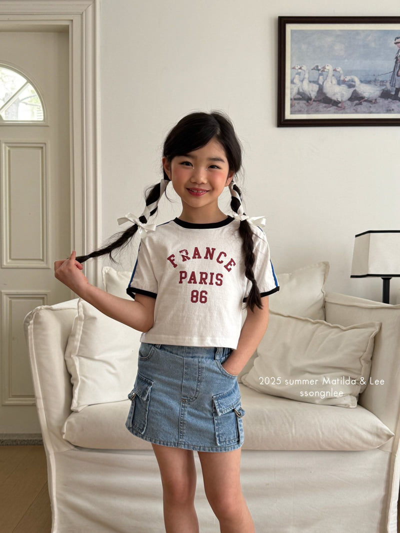 Matilda & Lee - Korean Children Fashion - #kidzfashiontrend - Paris Retro Tee - 5