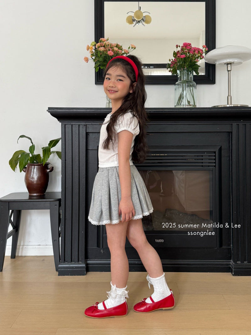 Matilda & Lee - Korean Children Fashion - #kidsstore - Ruffle Lit Skirt - 4
