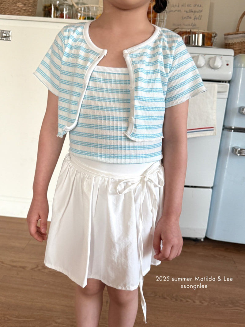 Matilda & Lee - Korean Children Fashion - #kidsstore - Jelly Sleeveless Set - 4