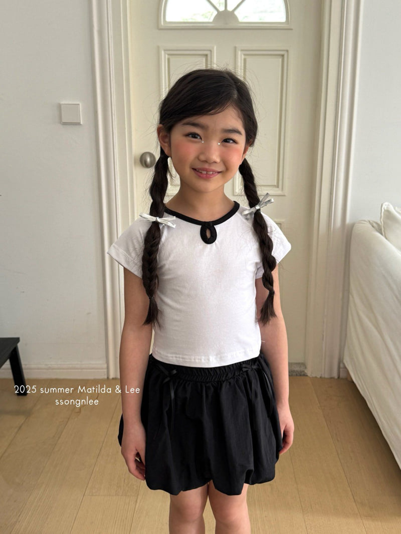 Matilda & Lee - Korean Children Fashion - #kidzfashiontrend - Keyhole Tee