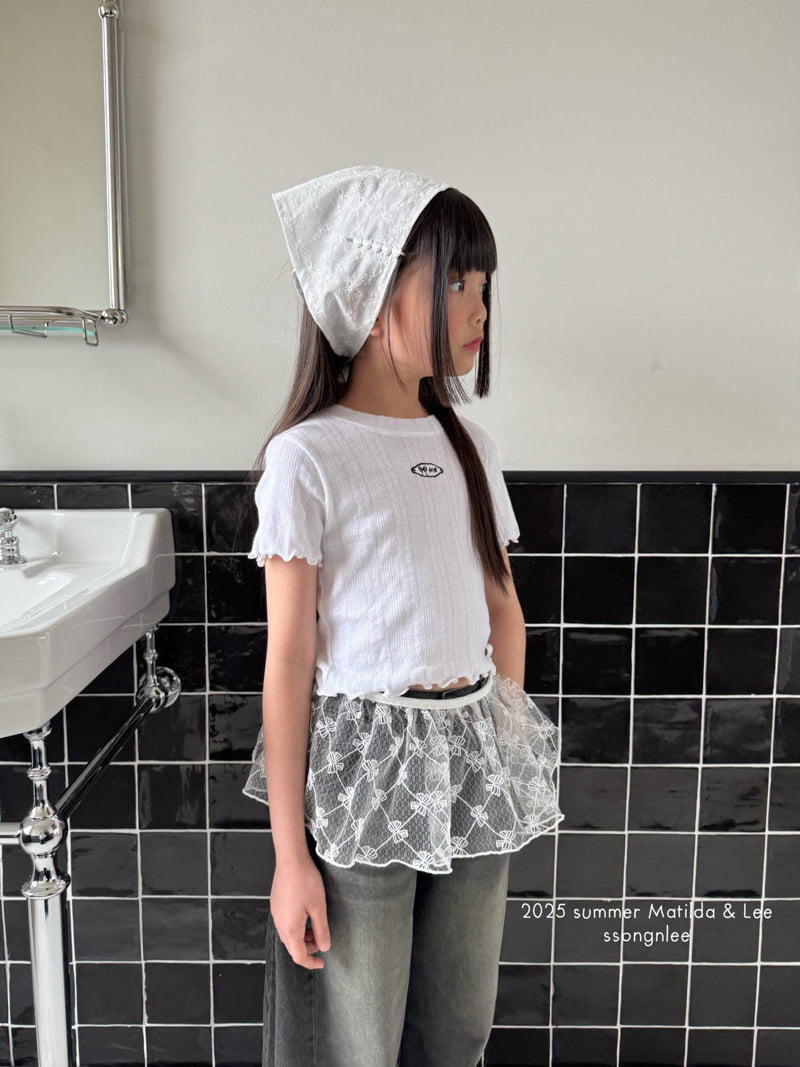 Matilda & Lee - Korean Children Fashion - #kidsstore - Summer Ribbon Wrap Skirt - 4