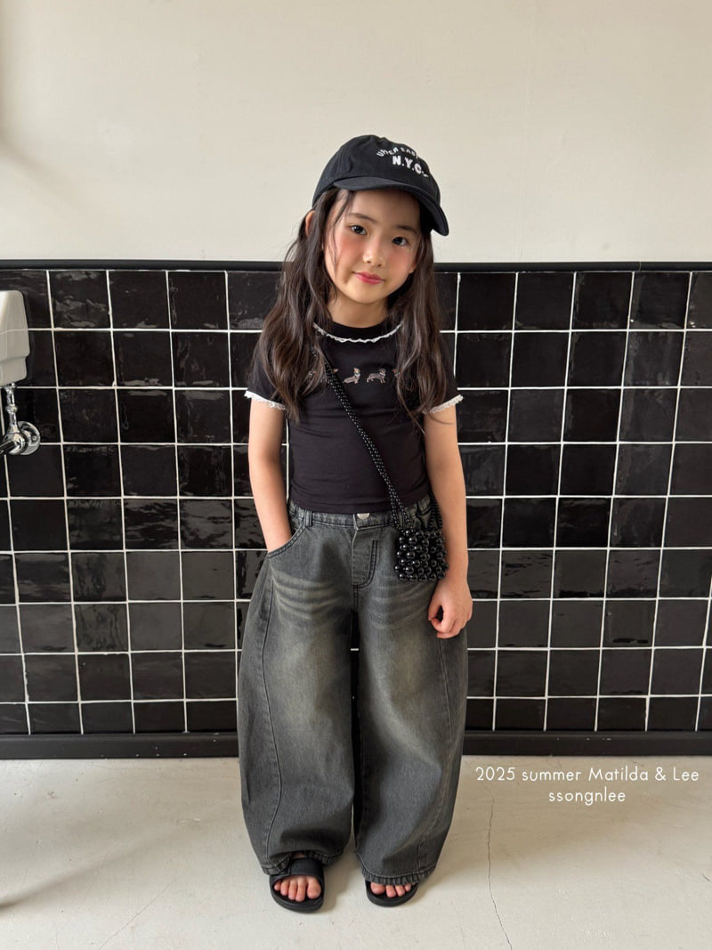 Matilda & Lee - Korean Children Fashion - #kidzfashiontrend - Lacy Hunt Tee - 6