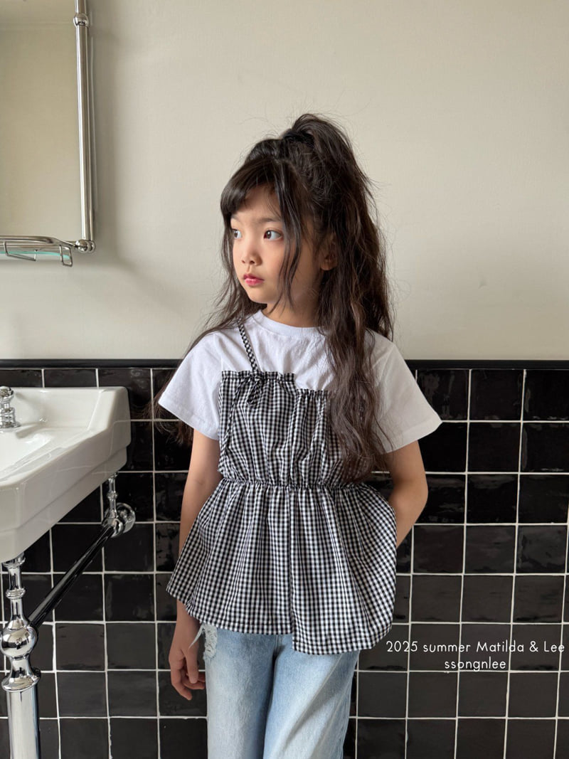 Matilda & Lee - Korean Children Fashion - #kidzfashiontrend - Strap Blouse