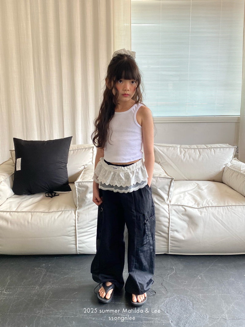 Matilda & Lee - Korean Children Fashion - #littlefashionista - Loving Wrap Skirt - 7
