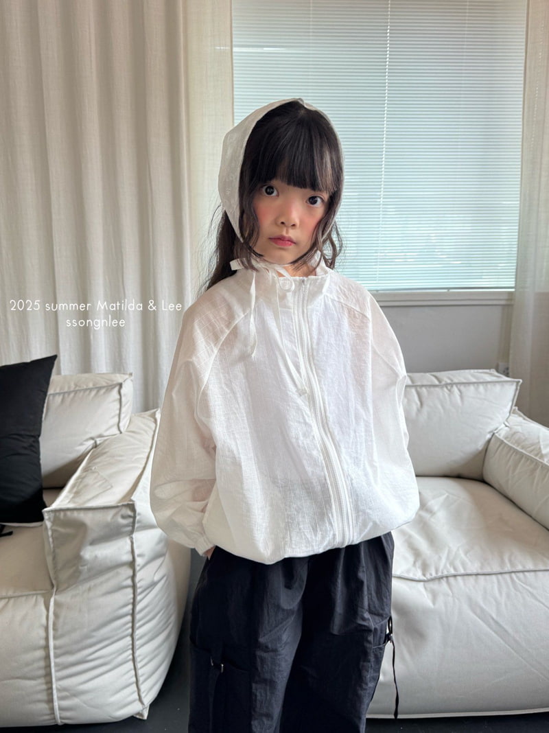 Matilda & Lee - Korean Children Fashion - #littlefashionista - Ribbon Lace Hoodie - 10