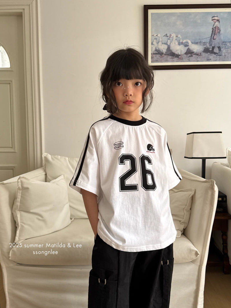 Matilda & Lee - Korean Children Fashion - #littlefashionista - Two Line 26 Tee - 5