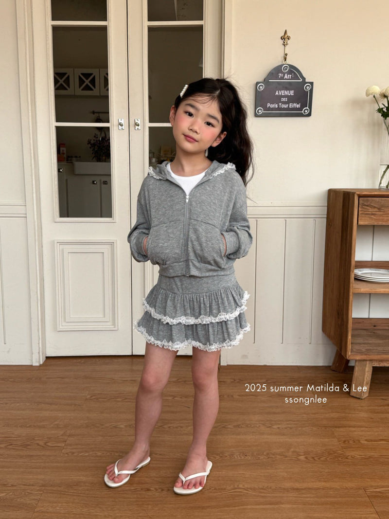 Matilda & Lee - Korean Children Fashion - #Kfashion4kids - Cozy Frill Skirt - 4
