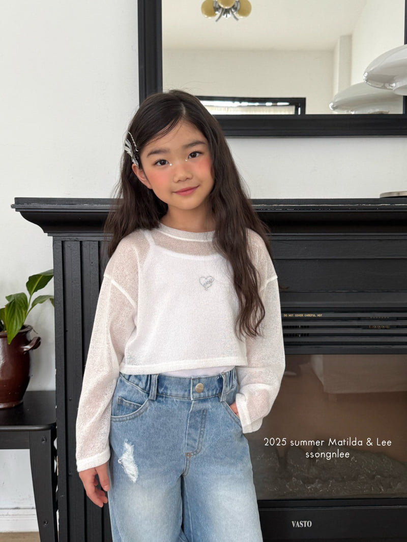 Matilda & Lee - Korean Children Fashion - #littlefashionista - Mist Crop Knit