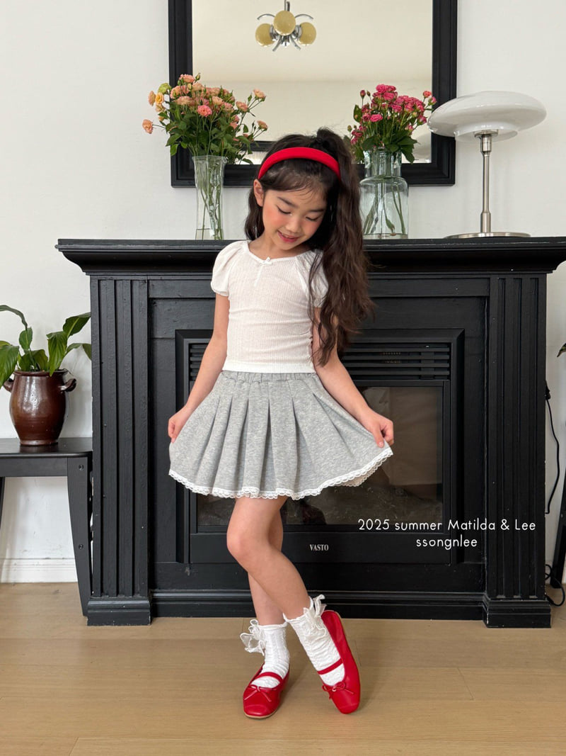 Matilda & Lee - Korean Children Fashion - #littlefashionista - Ruffle Lit Skirt - 6