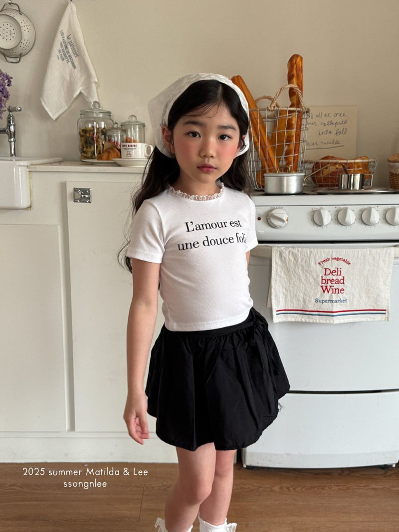 Matilda & Lee - Korean Children Fashion - #littlefashionista - Romantic Lace Tee - 7
