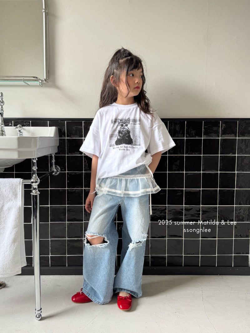 Matilda & Lee - Korean Children Fashion - #littlefashionista - Sky Dog Tee - 11