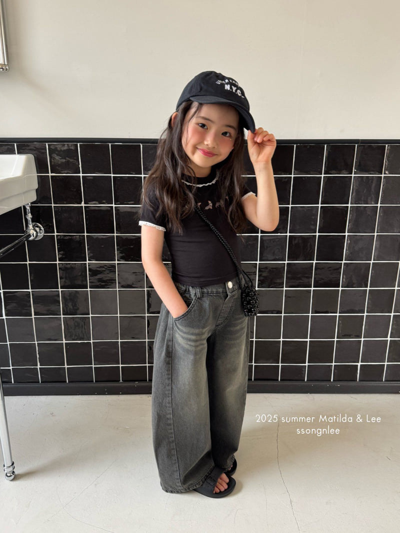 Matilda & Lee - Korean Children Fashion - #littlefashionista - Lacy Hunt Tee - 8