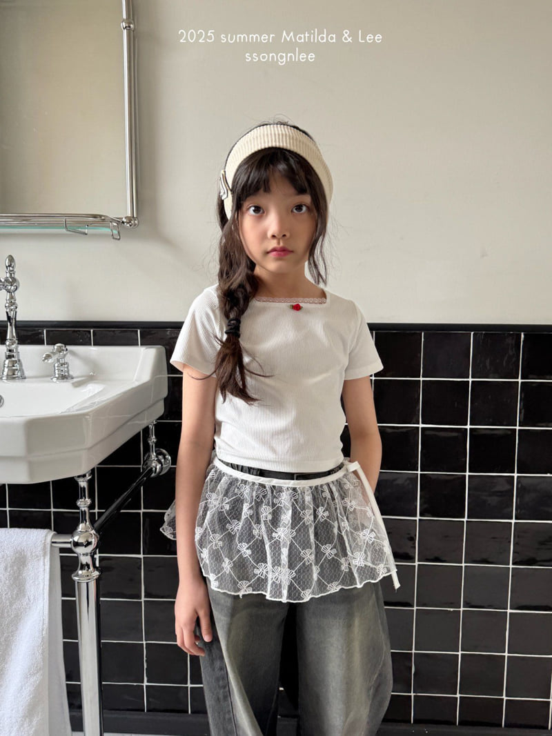 Matilda & Lee - Korean Children Fashion - #Kfashion4kids - Mini Rose Tee - 4