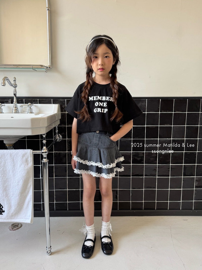 Matilda & Lee - Korean Children Fashion - #magicofchildhood - Member Crop Tee - 11