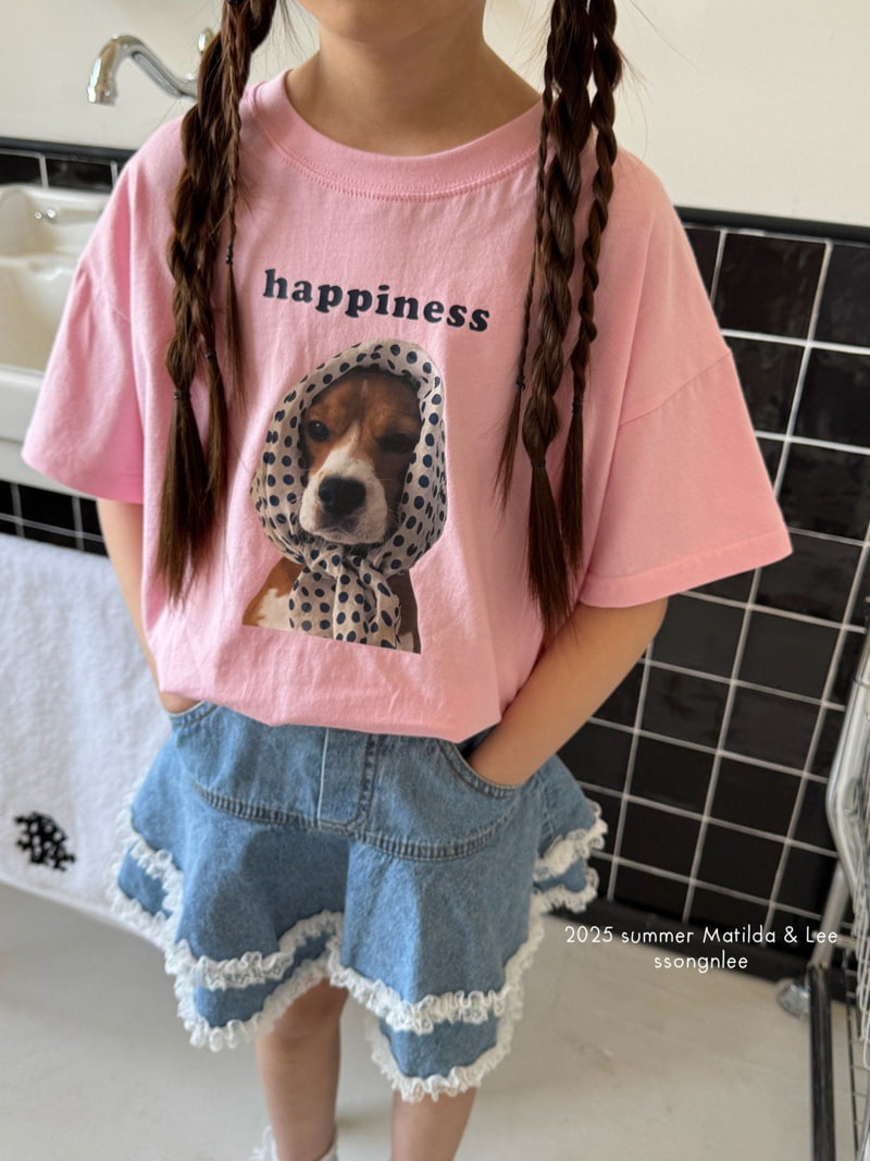 Matilda & Lee - Korean Children Fashion - #magicofchildhood - Lace Denim Skirt - 9