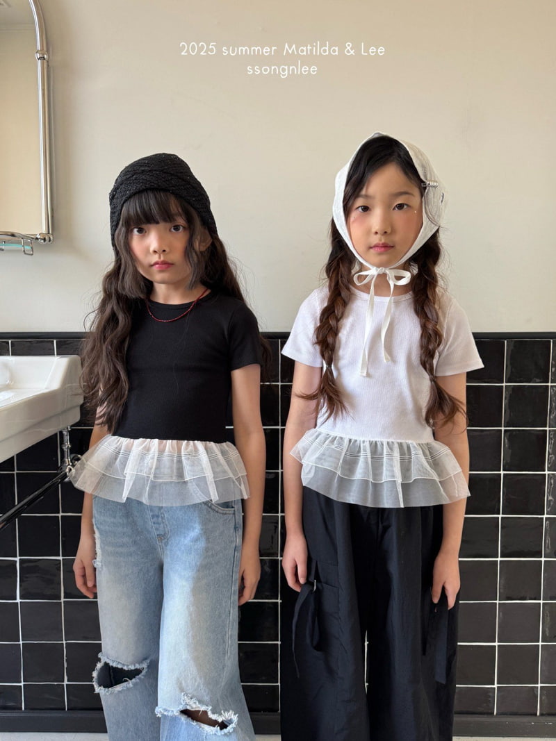 Matilda & Lee - Korean Children Fashion - #magicofchildhood - Flow Crop Tee - 6