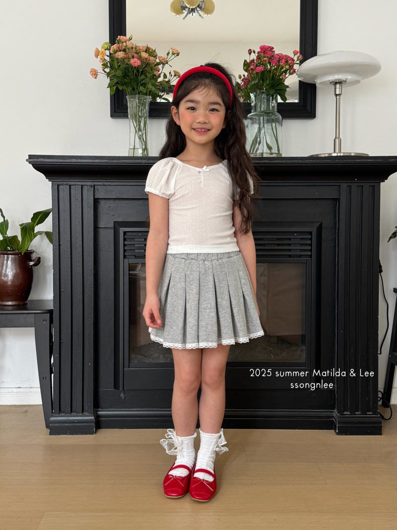 Matilda & Lee - Korean Children Fashion - #magicofchildhood - Ruffle Lit Skirt - 7