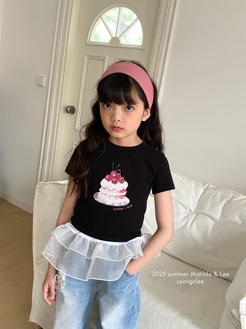 Matilda & Lee - Korean Children Fashion - #magicofchildhood - Cherry Cake Tee - 6