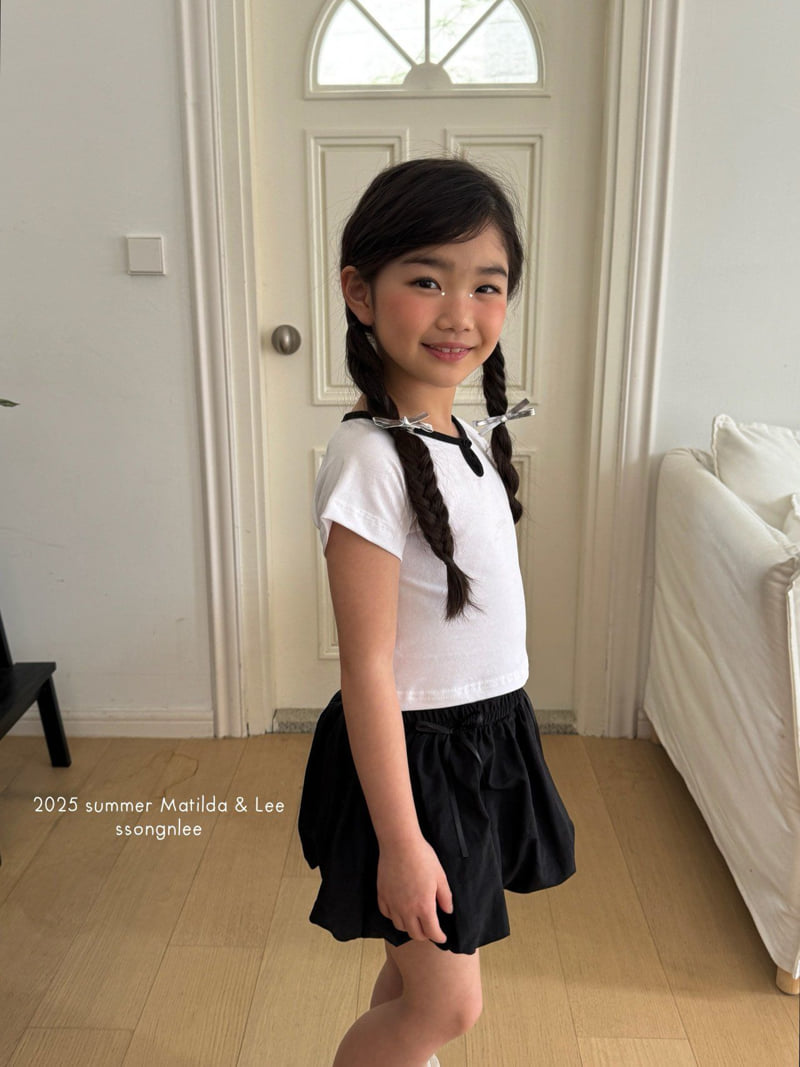 Matilda & Lee - Korean Children Fashion - #littlefashionista - Keyhole Tee - 4