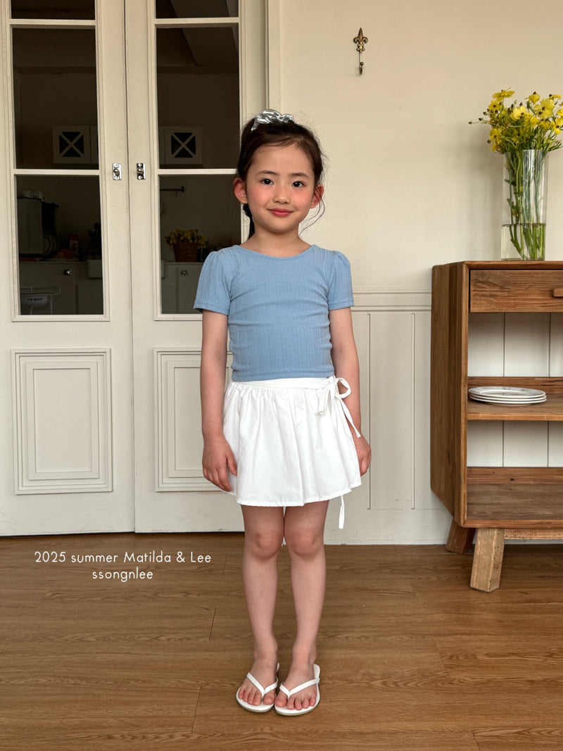 Matilda & Lee - Korean Children Fashion - #magicofchildhood - Chouchou Ruffle Tee - 6