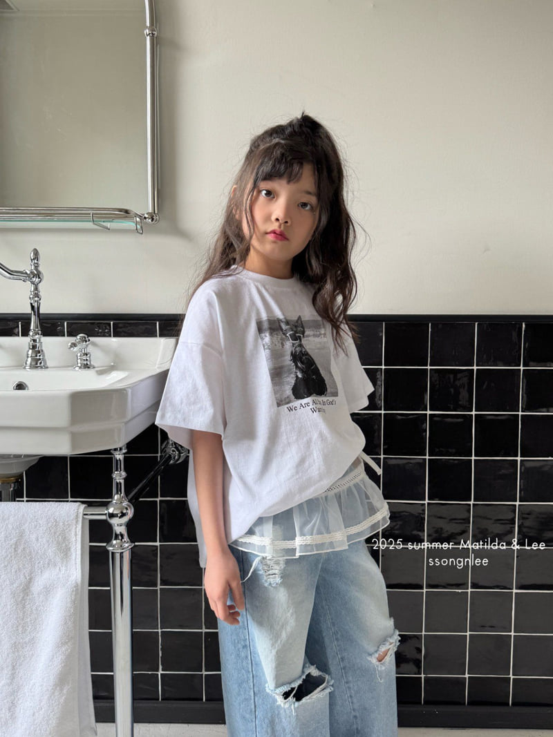 Matilda & Lee - Korean Children Fashion - #magicofchildhood - Sky Dog Tee - 12
