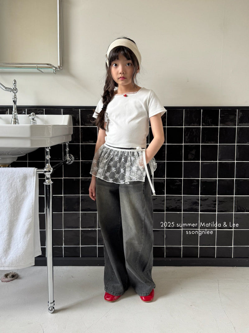 Matilda & Lee - Korean Children Fashion - #magicofchildhood - Mini Rose Tee - 5