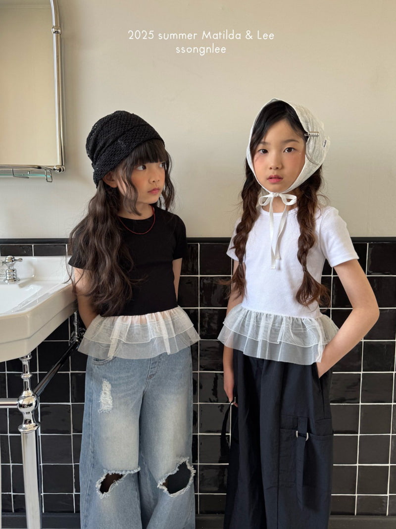 Matilda & Lee - Korean Children Fashion - #minifashionista - Flow Crop Tee - 7