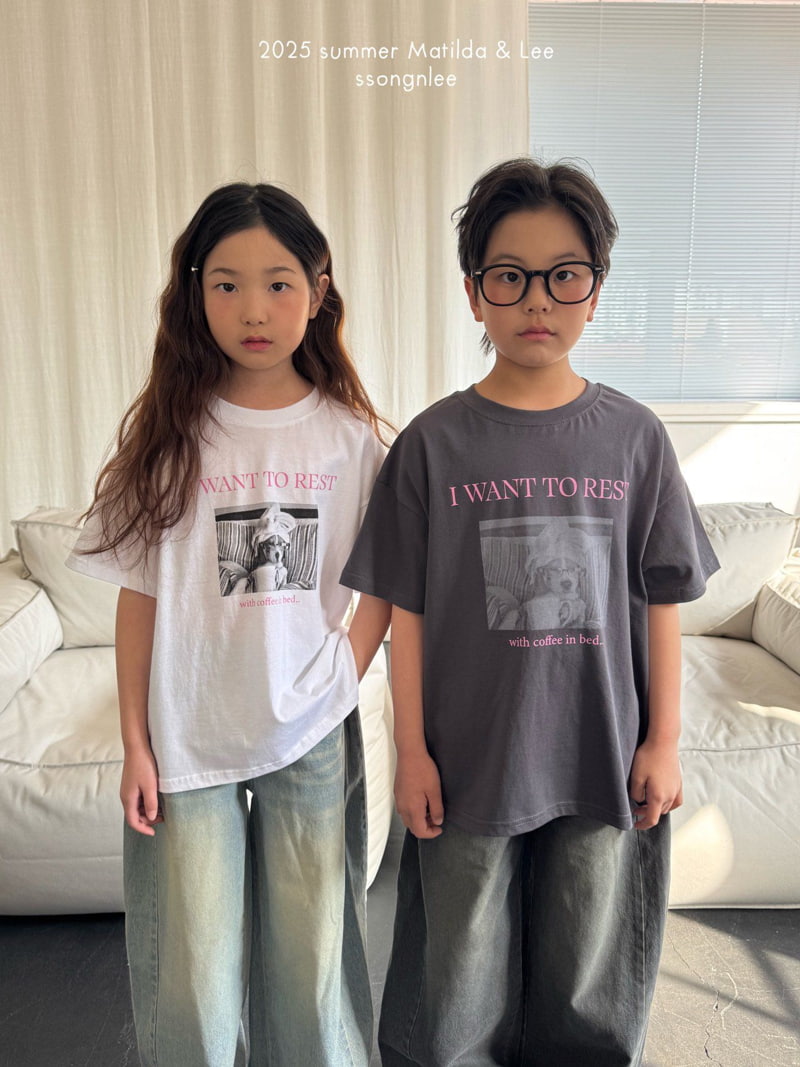 Matilda & Lee - Korean Children Fashion - #minifashionista - Slow Life Tee