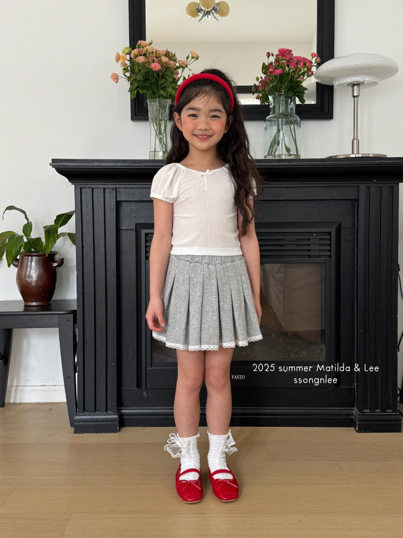 Matilda & Lee - Korean Children Fashion - #minifashionista - Ruffle Lit Skirt - 8