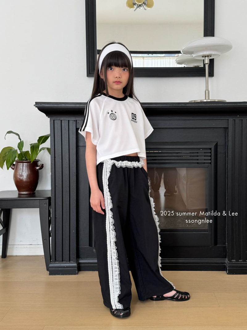 Matilda & Lee - Korean Children Fashion - #minifashionista - Frill Line Pants - 6