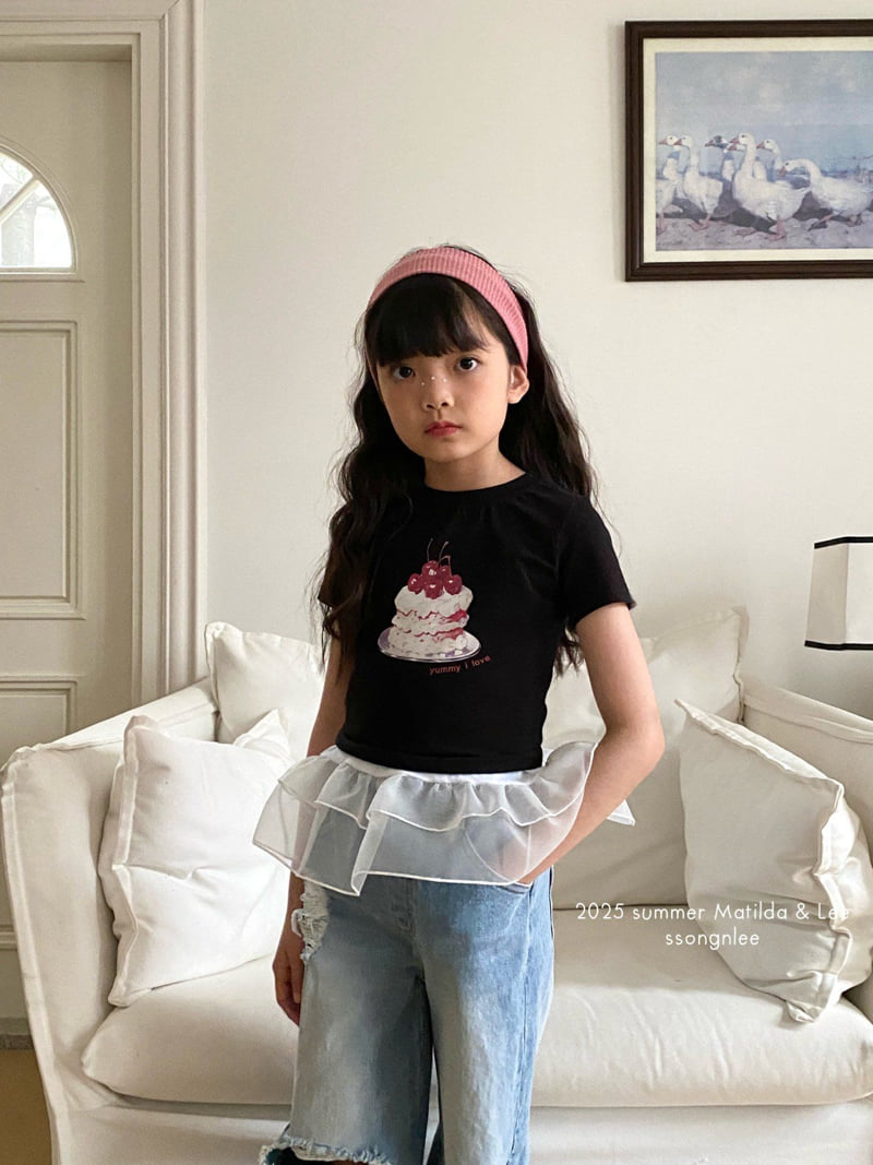 Matilda & Lee - Korean Children Fashion - #minifashionista - Cherry Cake Tee - 7
