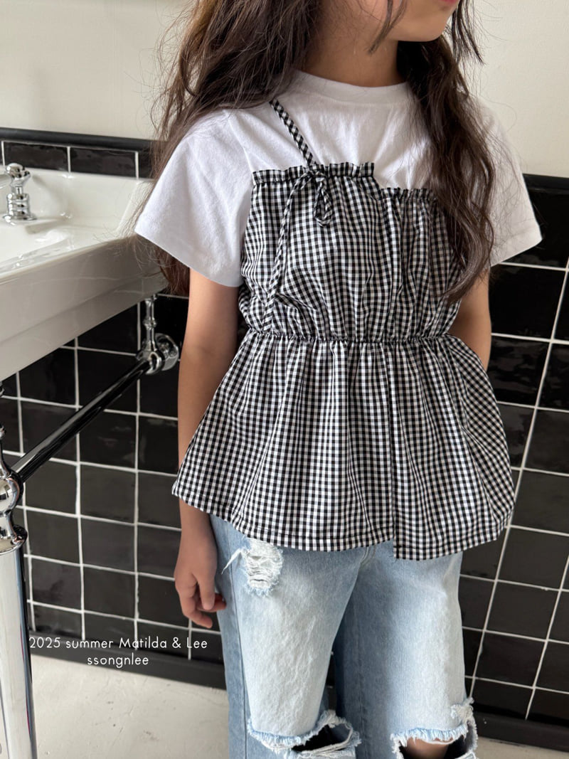 Matilda & Lee - Korean Children Fashion - #minifashionista - Strap Blouse - 5