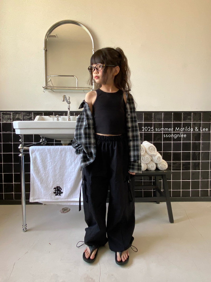 Matilda & Lee - Korean Children Fashion - #minifashionista - Wind D Cargo Pants - 4