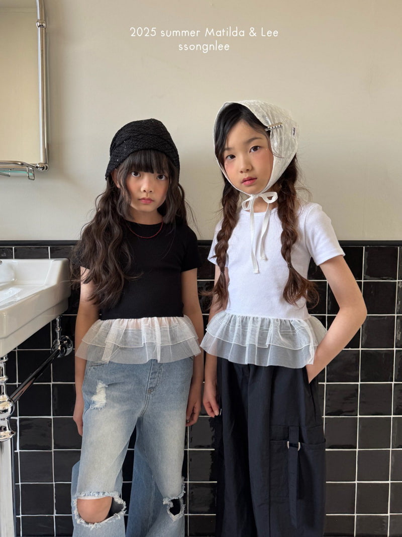Matilda & Lee - Korean Children Fashion - #prettylittlegirls - Flow Crop Tee - 8