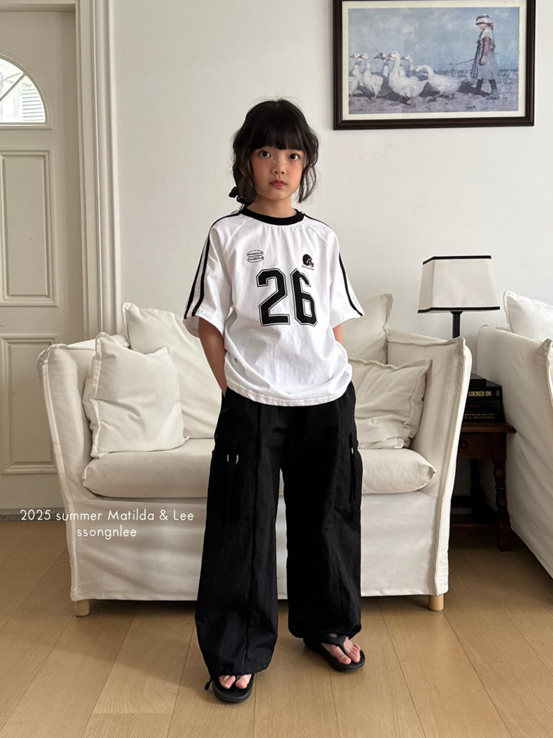 Matilda & Lee - Korean Children Fashion - #prettylittlegirls - Two Line 26 Tee - 8
