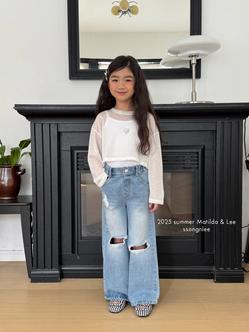 Matilda & Lee - Korean Children Fashion - #minifashionista - Mist Crop Knit - 4