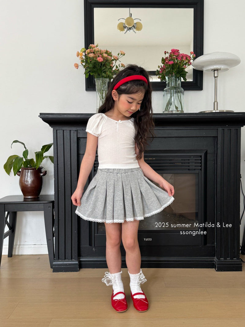 Matilda & Lee - Korean Children Fashion - #prettylittlegirls - Ruffle Lit Skirt - 9
