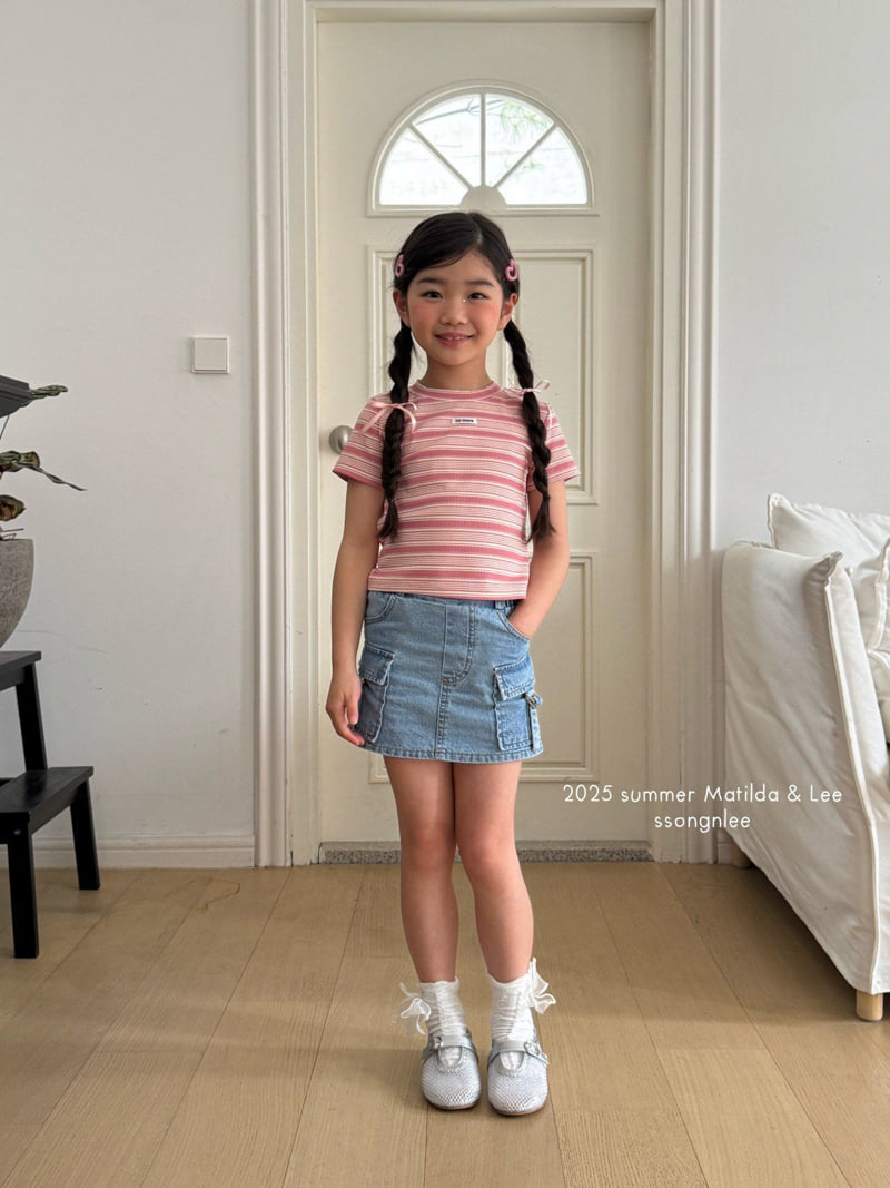 Matilda & Lee - Korean Children Fashion - #prettylittlegirls - No More Lines Tee - 5