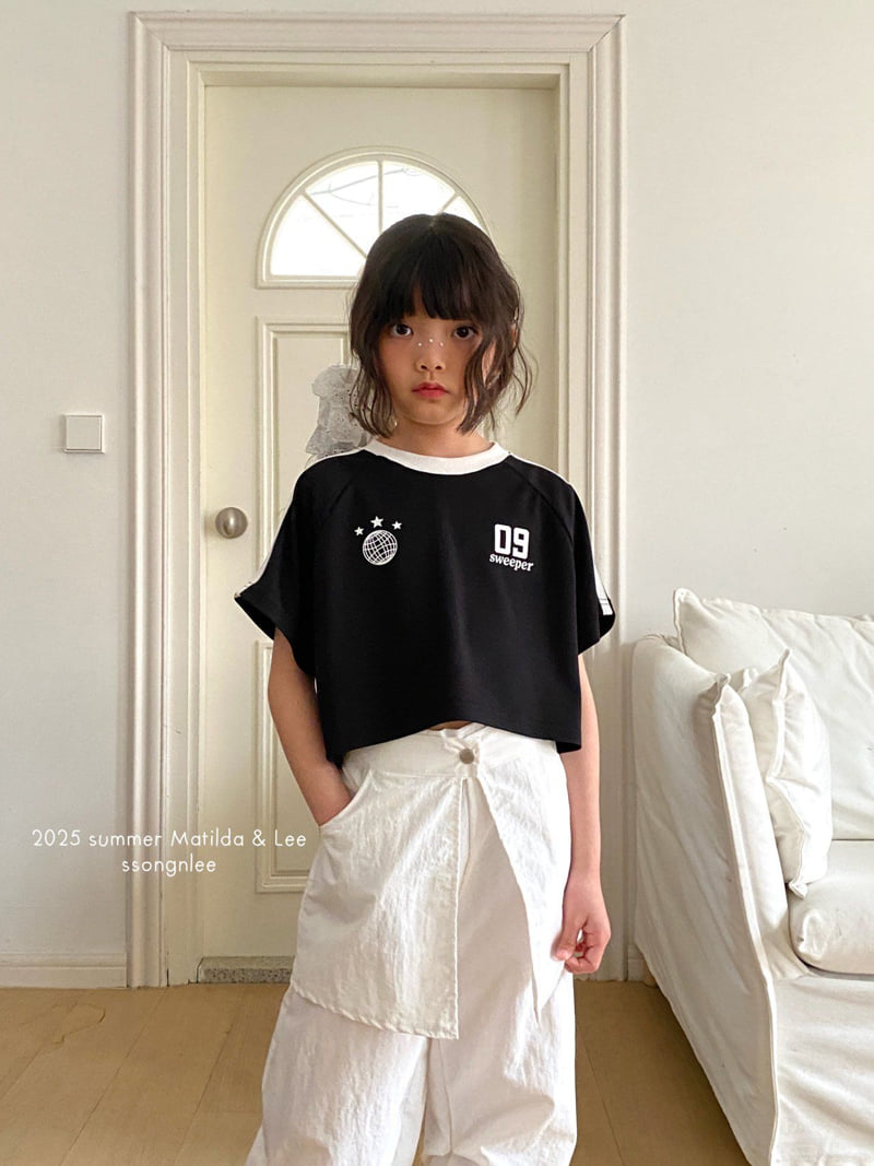 Matilda & Lee - Korean Children Fashion - #minifashionista - Numbering Crop Tee - 4