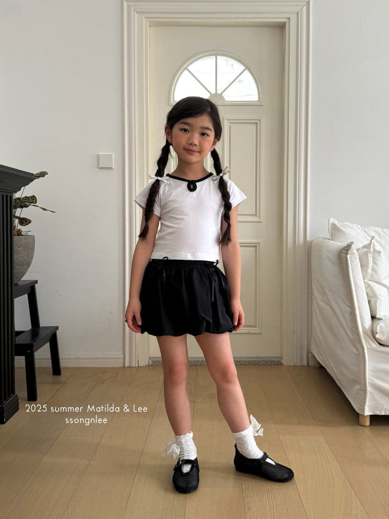 Matilda & Lee - Korean Children Fashion - #prettylittlegirls - Keyhole Tee - 6