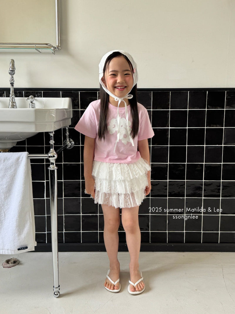 Matilda & Lee - Korean Children Fashion - #prettylittlegirls - Bloomy Tee - 8