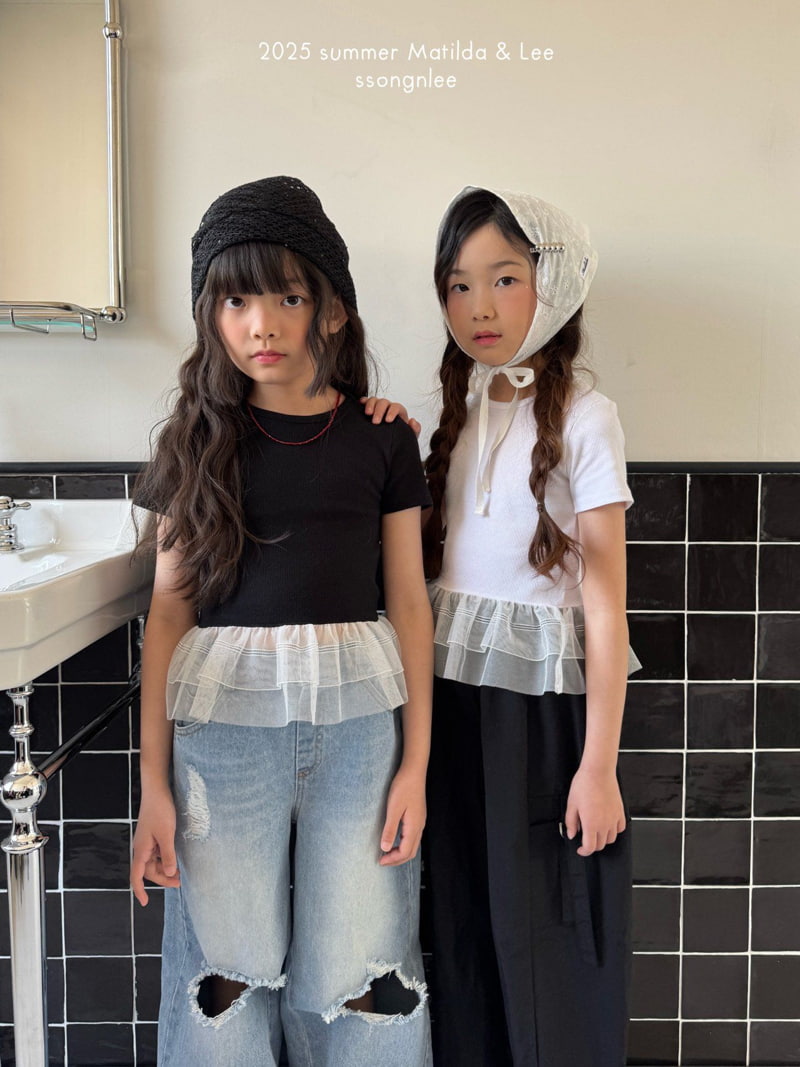 Matilda & Lee - Korean Children Fashion - #stylishchildhood - Flow Crop Tee - 11