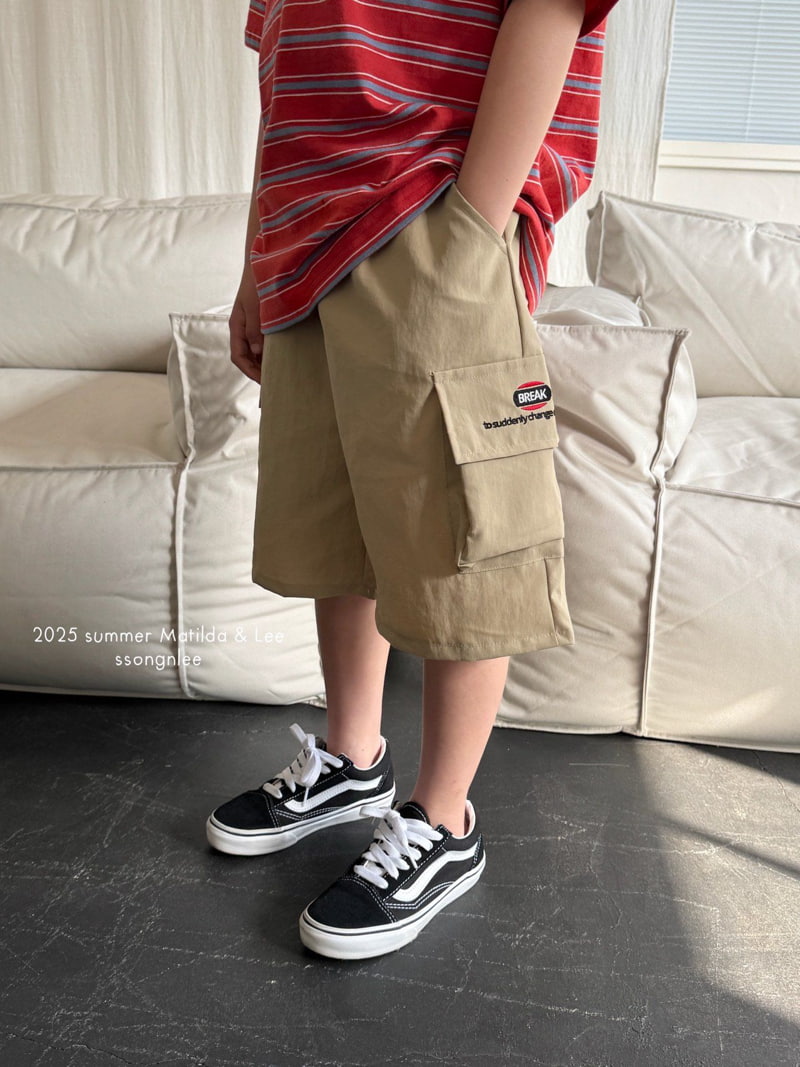 Matilda & Lee - Korean Children Fashion - #stylishchildhood - Break Cargo Shorts - 8