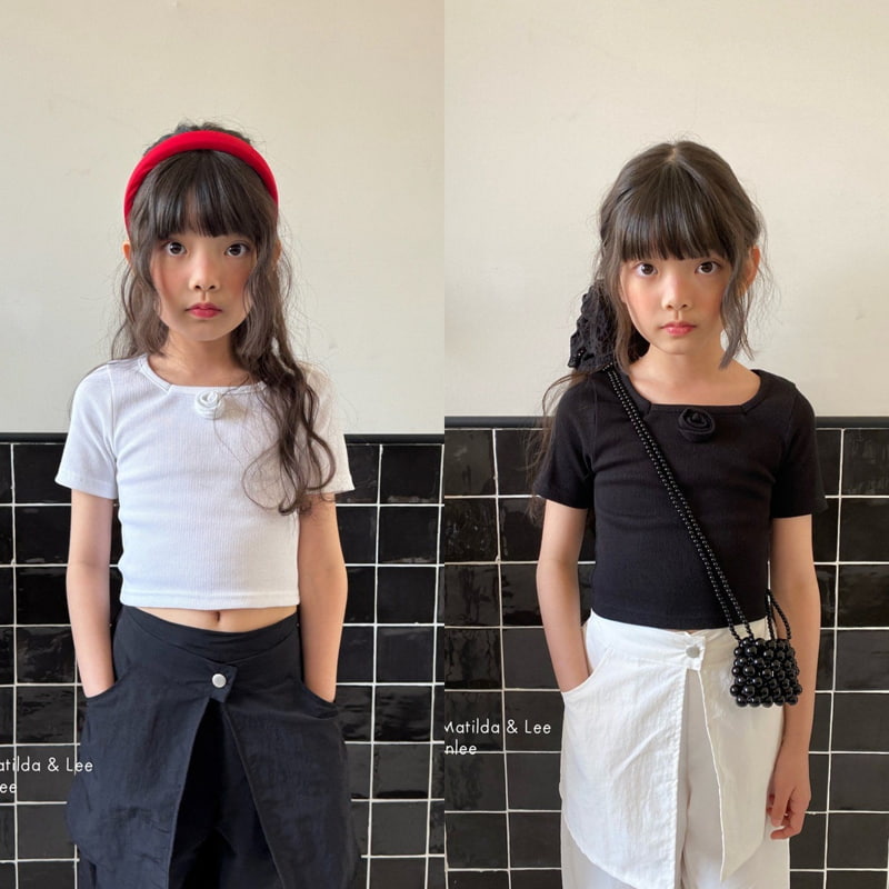 Matilda & Lee - Korean Children Fashion - #stylishchildhood - Rosie Crop Tee