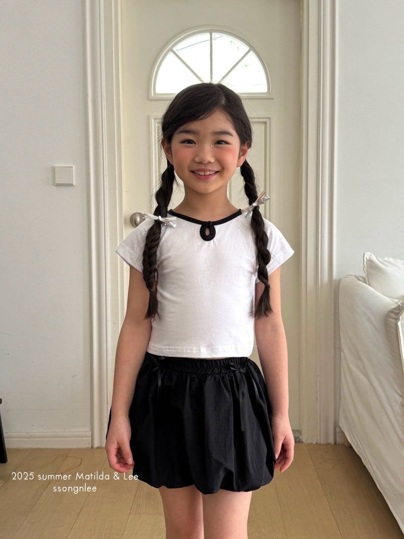 Matilda & Lee - Korean Children Fashion - #stylishchildhood - Keyhole Tee - 9