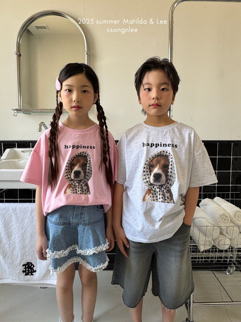 Matilda & Lee - Korean Children Fashion - #todddlerfashion - Lace Denim Skirt - 12